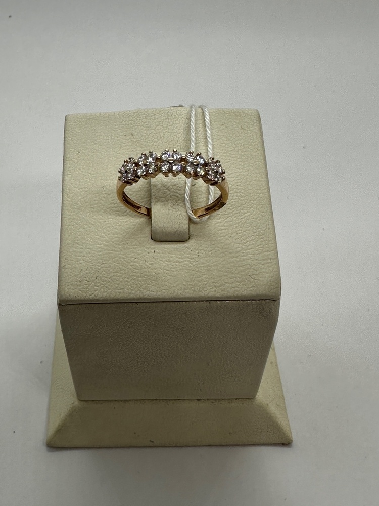 КОЛКМИ585 КОЛЬЦО С КАМНЯМИ (Au 585)