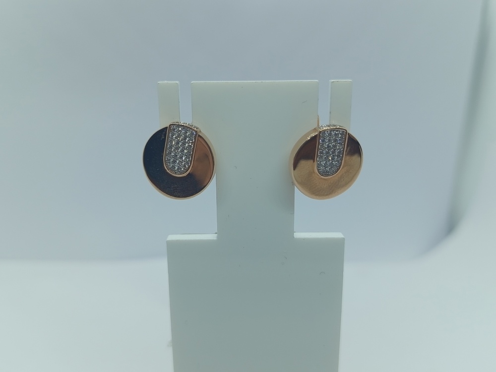 СЕРЬГИ С КАМНЯМИ (Au 585)