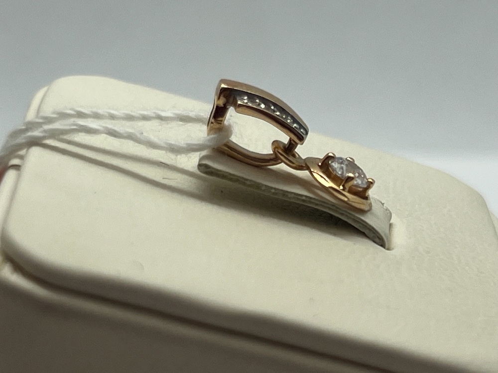 ПОДВЕСКА С КАМНЯМИ (Au 585)