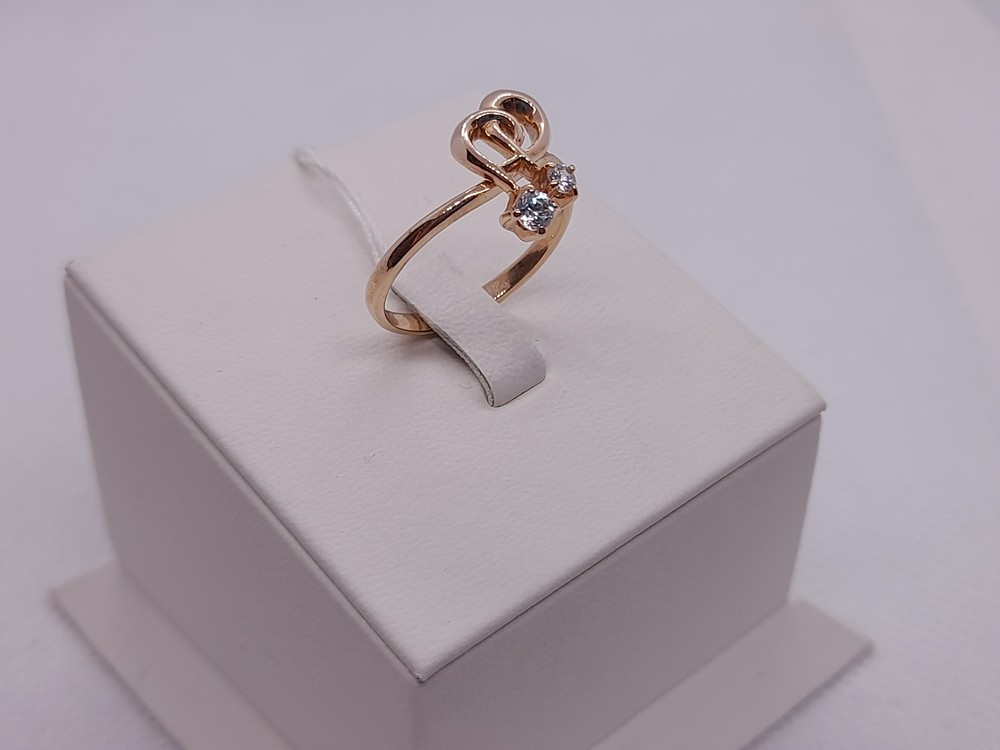 КОЛКМИ585 КОЛЬЦО С КАМНЯМИ (Au 585)