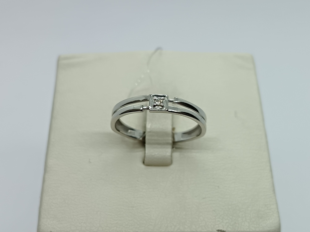 КОЛЬЦО БРИЛЛИАНТ (Ag 925)