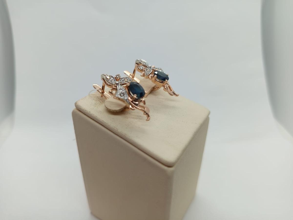 СЕРЬГИ БРИЛЛИАНТ (Au 585)