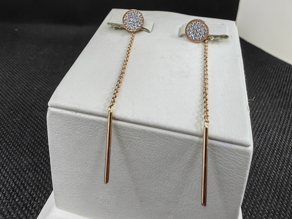  СЕРЬГИ ПРОДЕВКИ (Au 585)