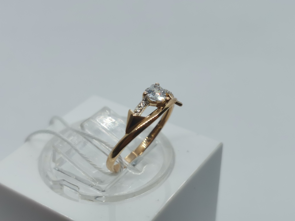 КОЛКМИ585 КОЛЬЦО С КАМНЯМИ (Au 585)