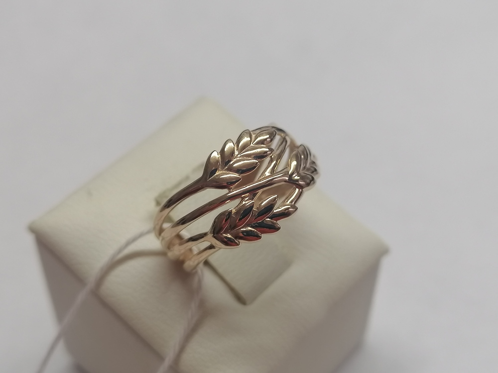 КОЛБКМ585 КОЛЬЦО БЕЗ КАМНЯ (Au 585)