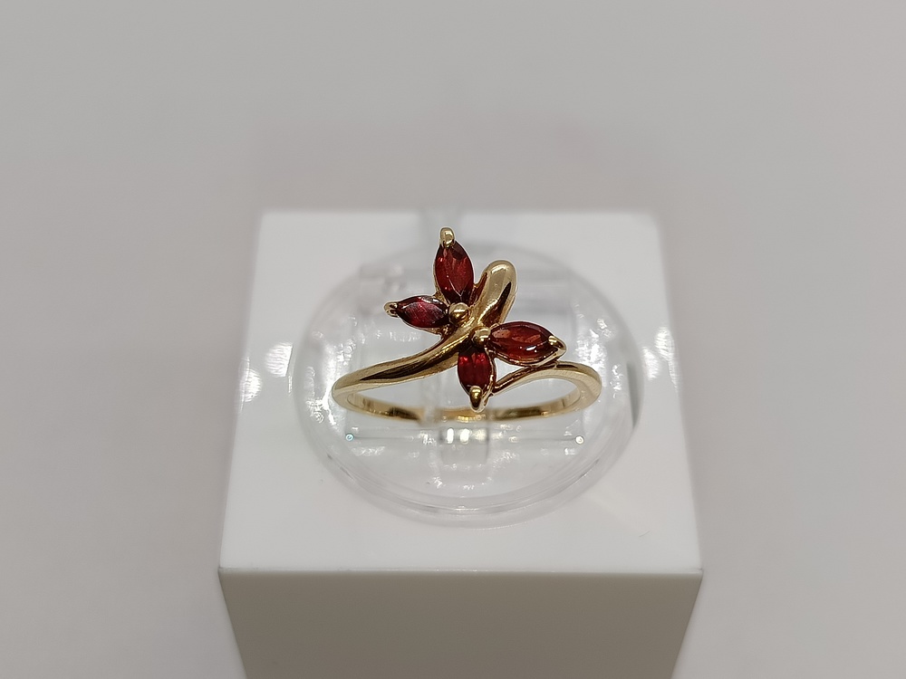 КОЛКМИ585 КОЛЬЦО С КАМНЯМИ (Au 585)