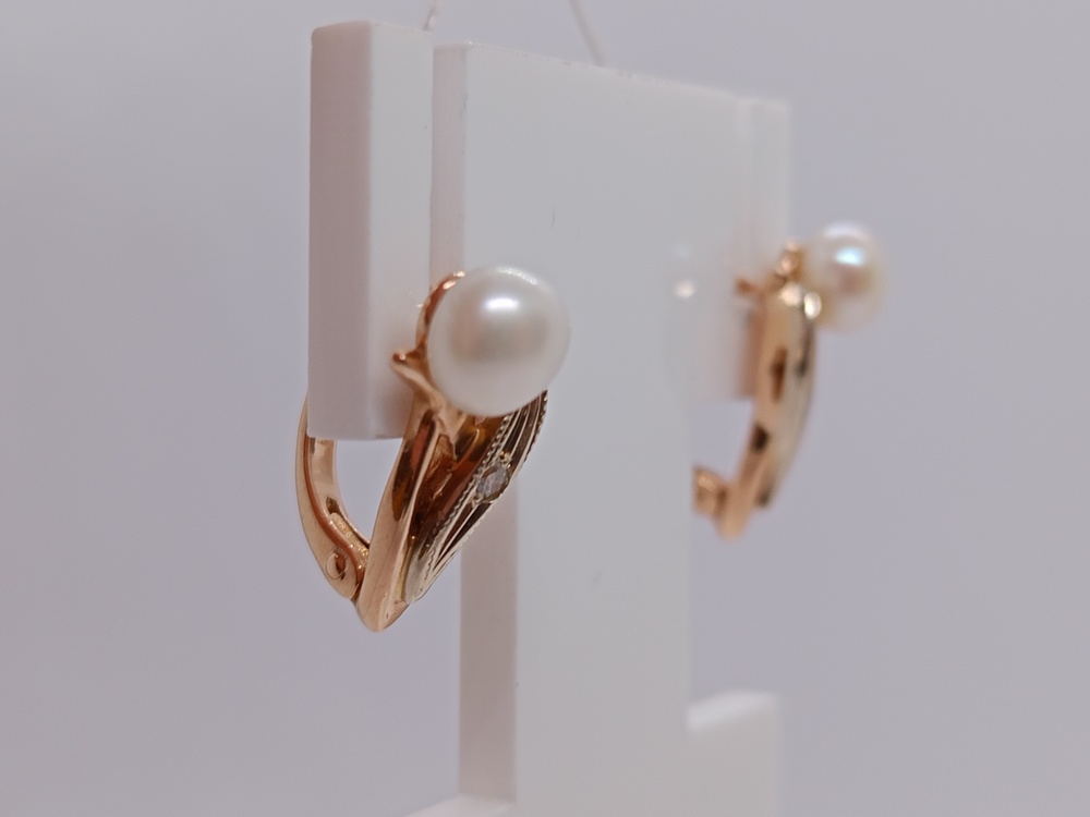 СЕРЬГИ С КАМНЯМИ (Au 585)