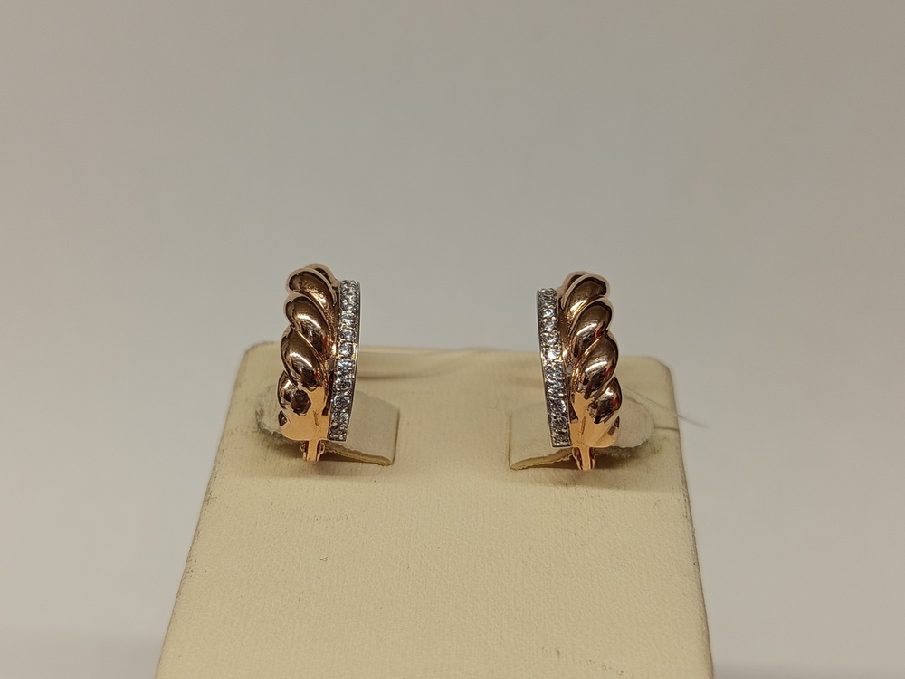 СЕРЬГИ С КАМНЯМИ (Au 585)