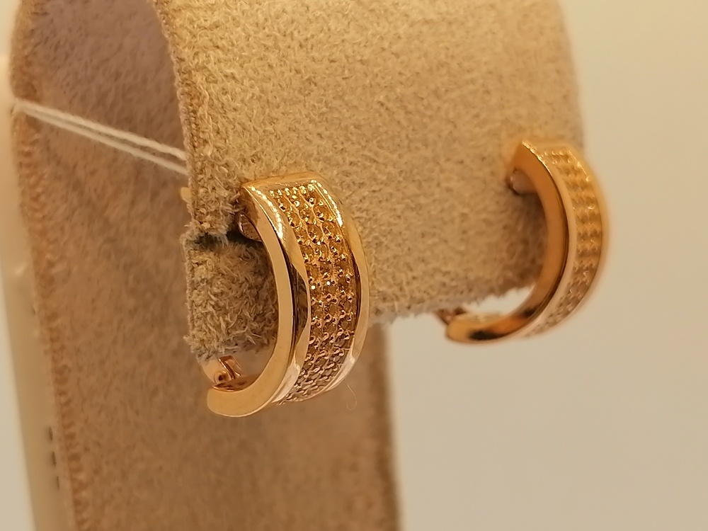 СЕРЬГИ С КАМНЯМИ (Au 585)