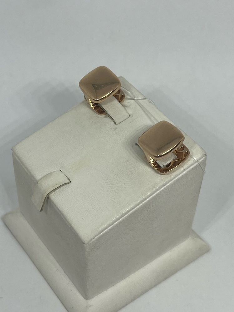 СЕРЬГИ БЕЗ КАМНЯ (Au 585)