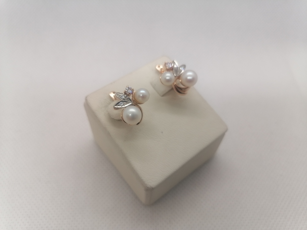 СЕРЬГИ С КАМНЯМИ (Au 585)