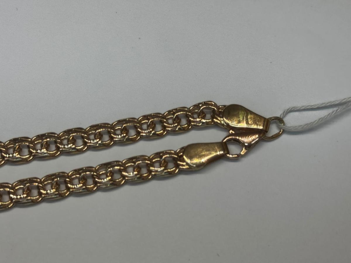 ЦЕПЬ ПОЛНОВЕСНАЯ Бисмарк (Au 585)