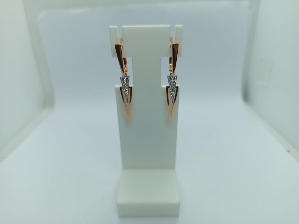 СЕРЬГИ С КАМНЯМИ (Au 585) СЕРЬГИ С КАМНЯМИ (Au 585)