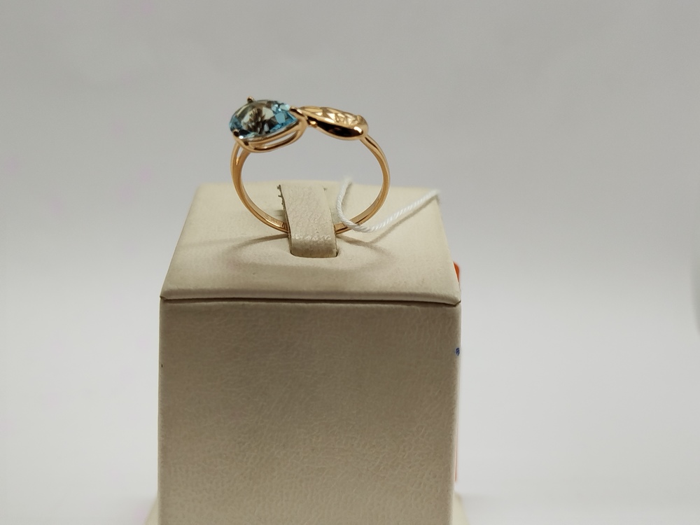 КОЛКМ585 КОЛЬЦО С КАМНЕМ (Au 585)