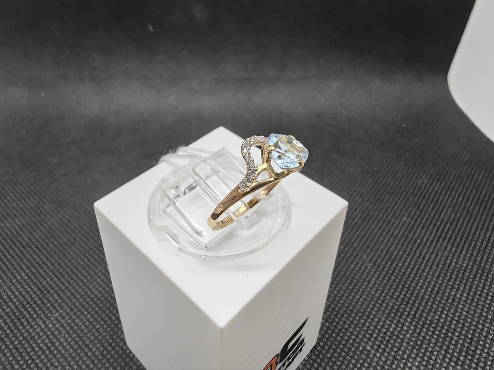 КОЛКМИ585 КОЛЬЦО С КАМНЯМИ (Au 585)
