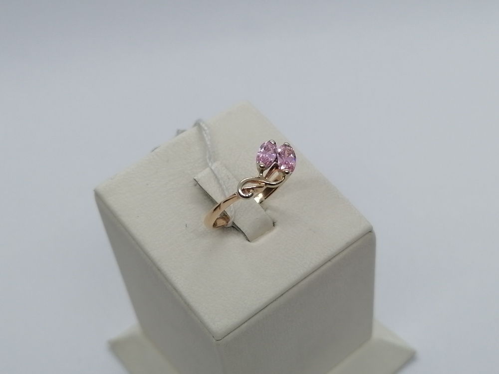 КОЛКМИ585 КОЛЬЦО С КАМНЯМИ (Au 585)