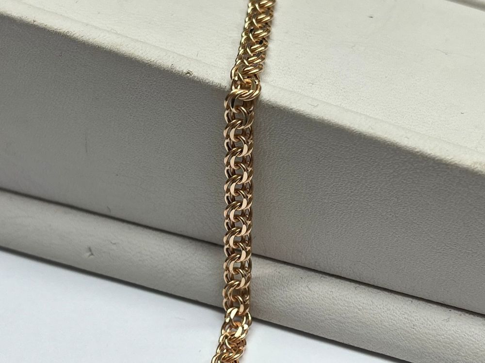 НБ 12-316ПГ БРАСЛЕТ ПУСТОТЕЛЫЙ (Au 585)