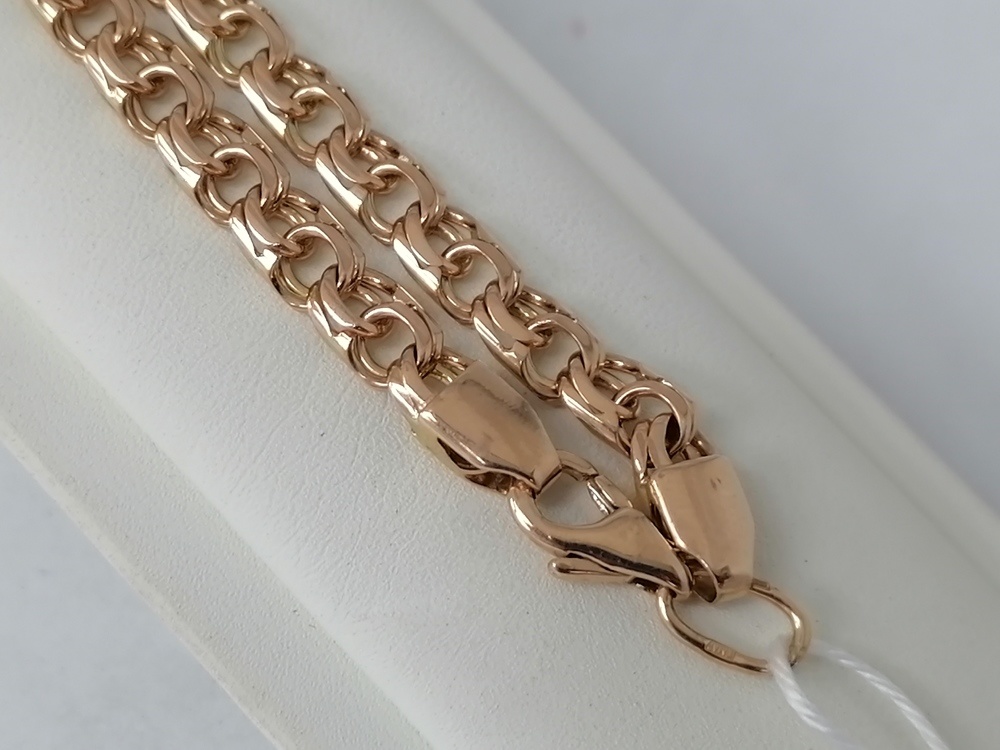 ЦЕПЬ ПОЛНОВЕСНАЯ Бисмарк (Au 585)