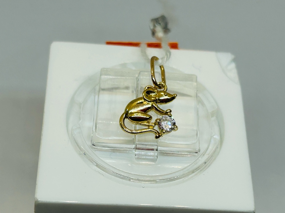 ПОДВЕСКА С КАМНЕМ (Au 585)