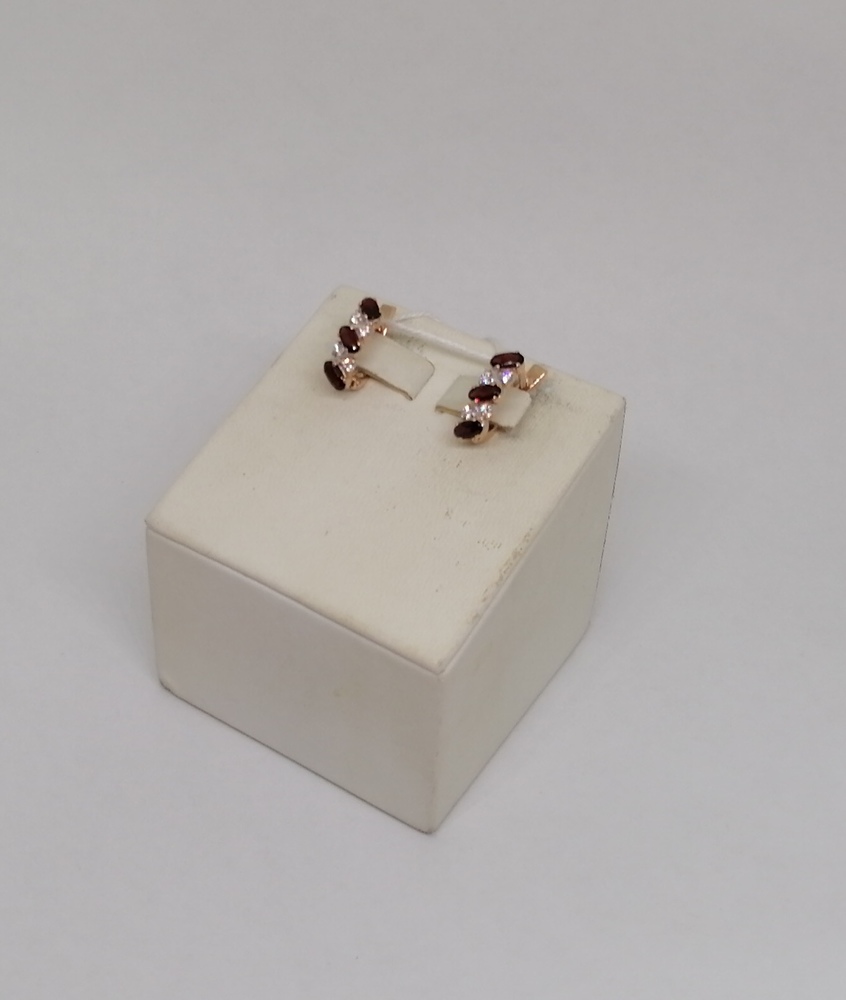 СЕРЬГИ С КАМНЯМИ (Au 585)