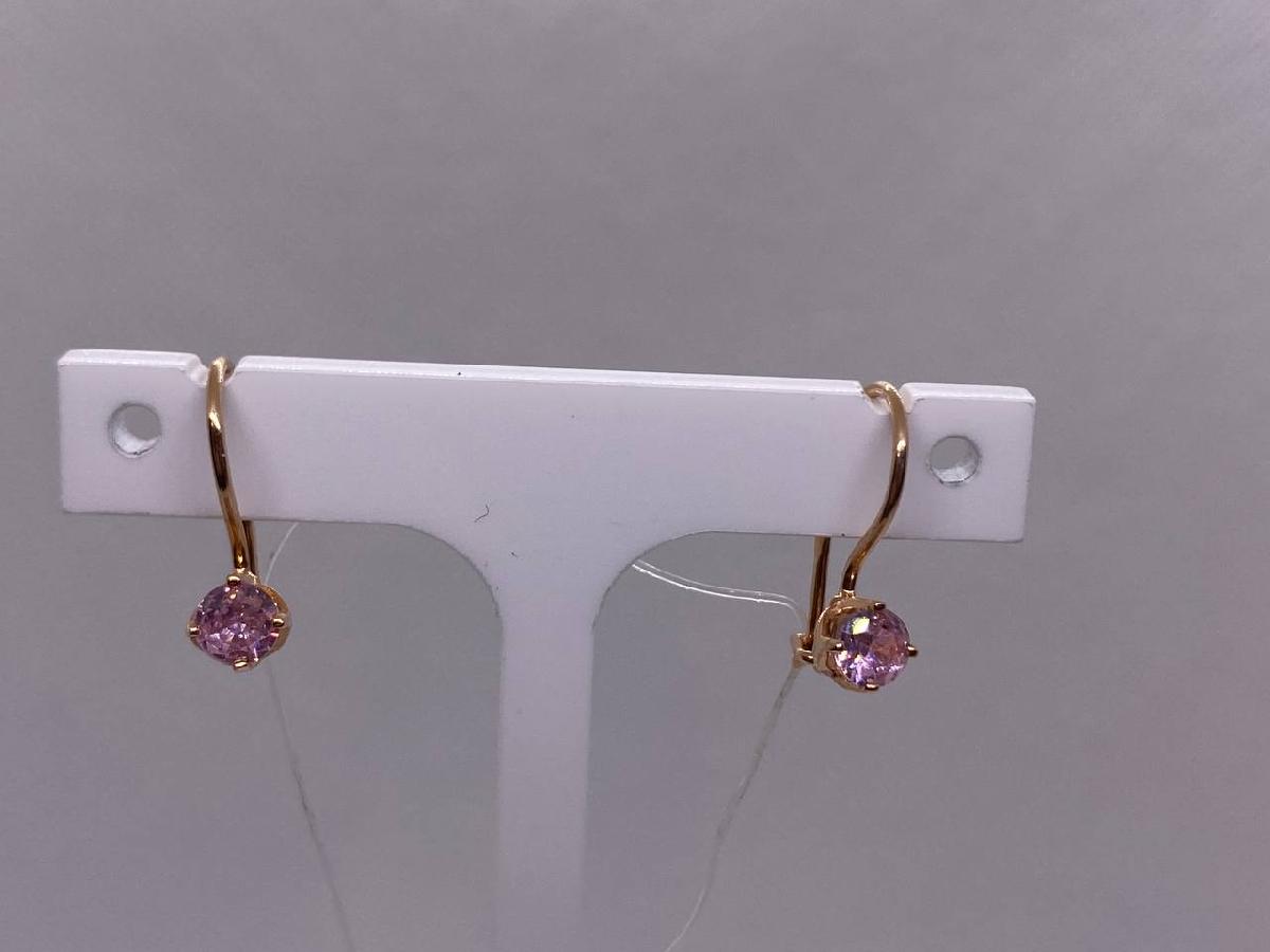 002335-1120 СЕРЬГИ С ПЕТЕЛЬКОЙ (Au 585) 002335-1120 СЕРЬГИ С ПЕТЕЛЬКОЙ (Au 585)