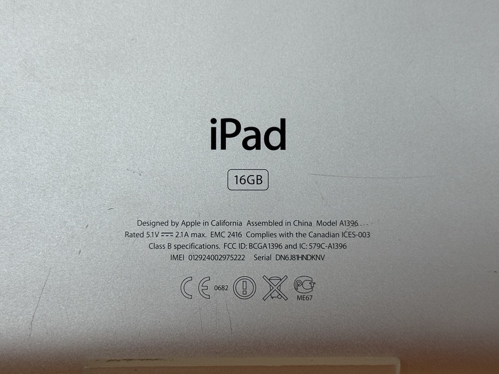 Планшет Apple IPad Air  16GB A1474(Wi-Fi)