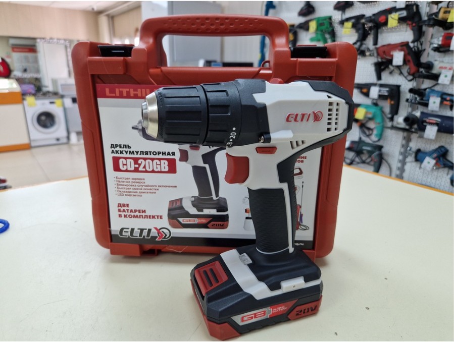 Шуруповерт ELTI CD-20GB