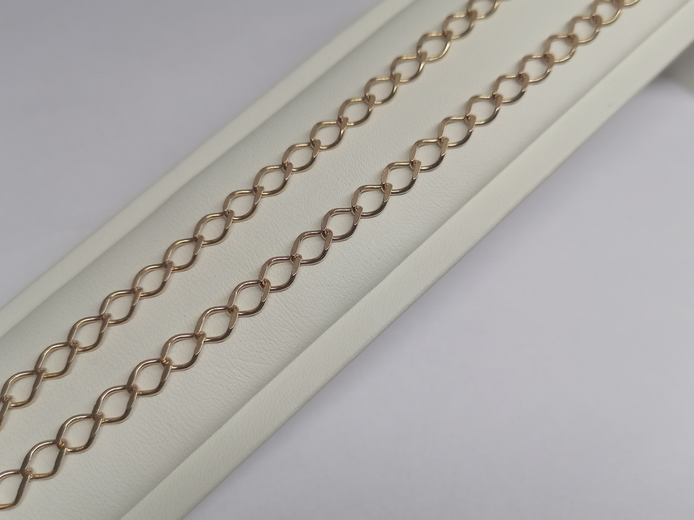 ЦЛР1585 ЦЕПЬ ПОЛНОВЕСНАЯ Ромб (Au 585)