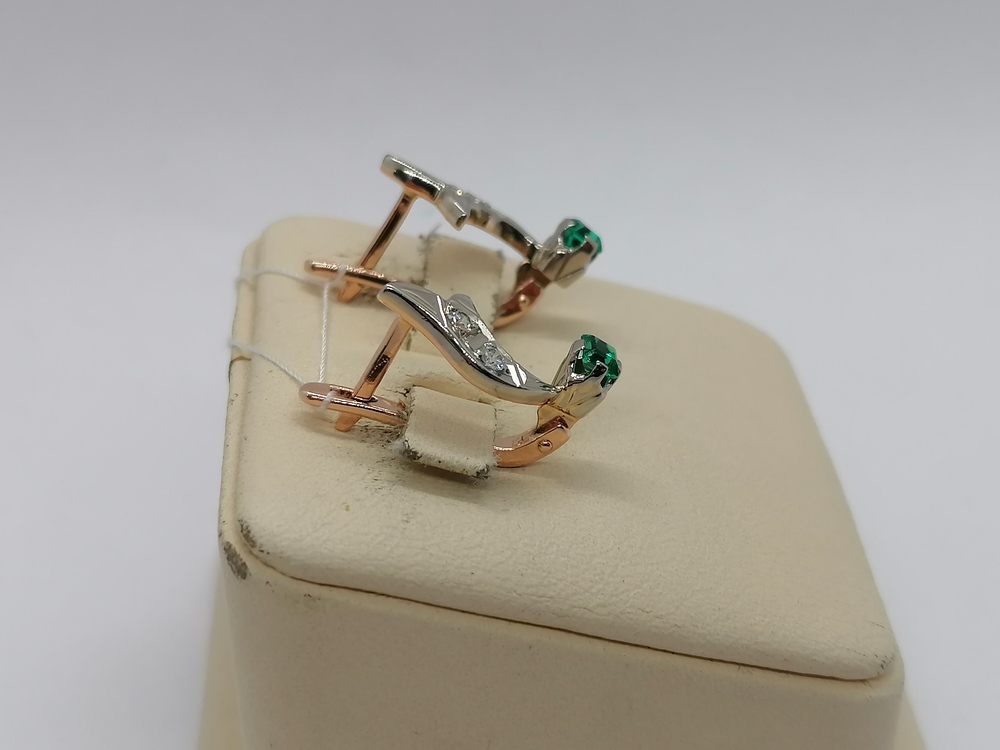 СЕРЬГИ БРИЛЛИАНТ (Au 585)