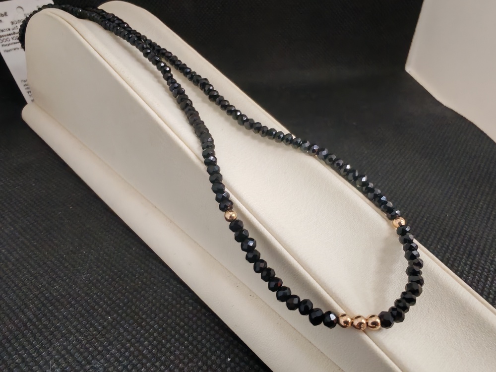 КОЛЬЕ С КАМНЯМИ (Au 585)