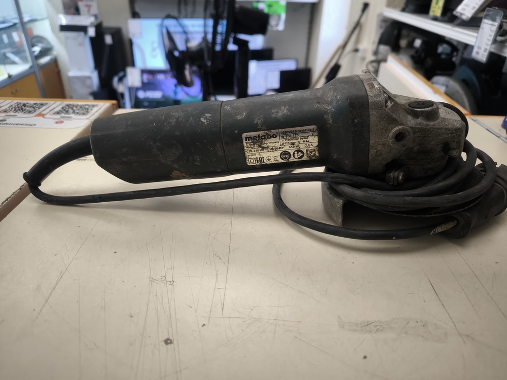 Угловая шлифмашина Metabo W650-125;