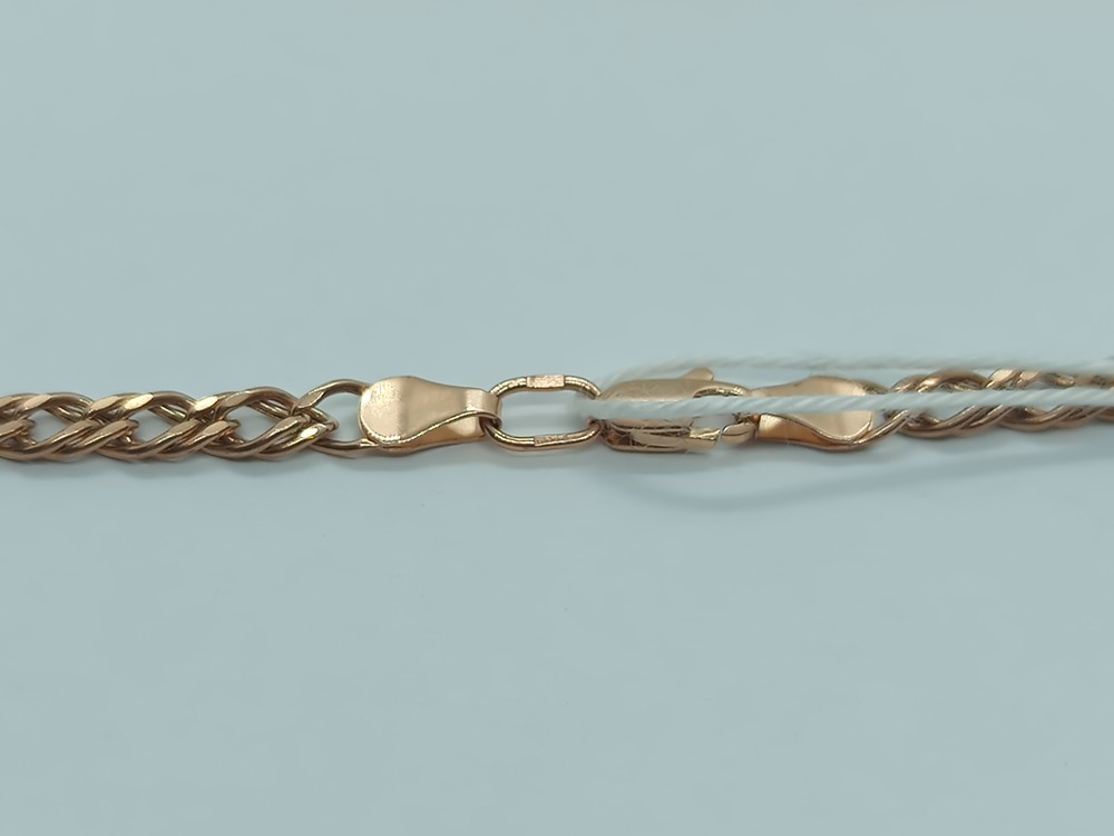 ЦПР2585 ЦЕПЬ ПУСТОТЕЛАЯ Ромб двойной (Au 585)