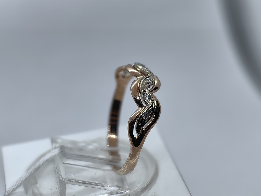 КОЛКМИ585 КОЛЬЦО С КАМНЯМИ (Au 585) КОЛКМИ585 КОЛЬЦО С КАМНЯМИ (Au 585)