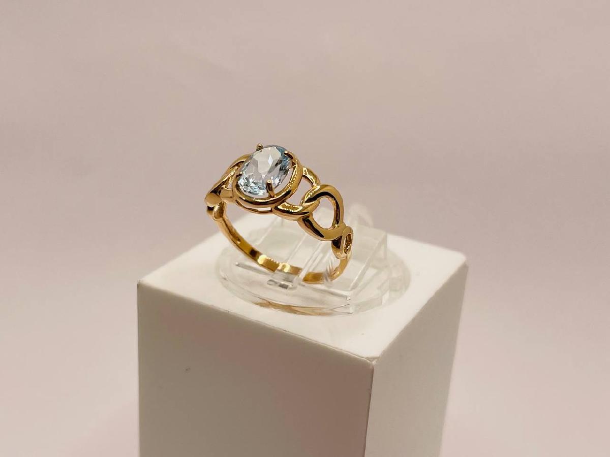 КОЛЬЦО С КАМНЕМ (Au 585)