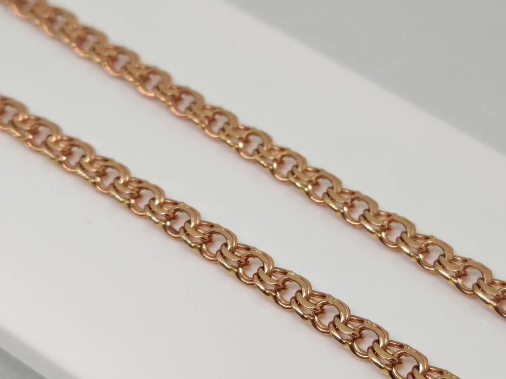 ЦЛБС585 ЦЕПЬ ПОЛНОВЕСНАЯ Бисмарк (Au 585)