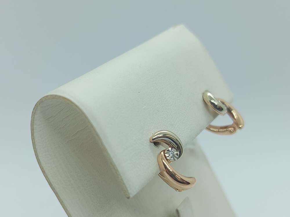 СЕРЬГИ БРИЛЛИАНТ (Au 585)