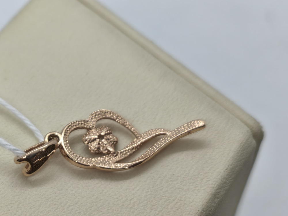 ПОДВЕСКА БРИЛЛИАНТ Au 585 ПОДВЕСКА БРИЛЛИАНТ Au 585