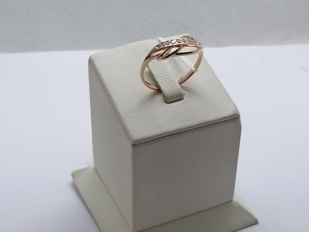 КОЛКМИ585 КОЛЬЦО С КАМНЯМИ (Au 585)