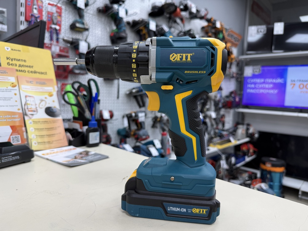 Шуруповерт FIT CD-20LLC 80130