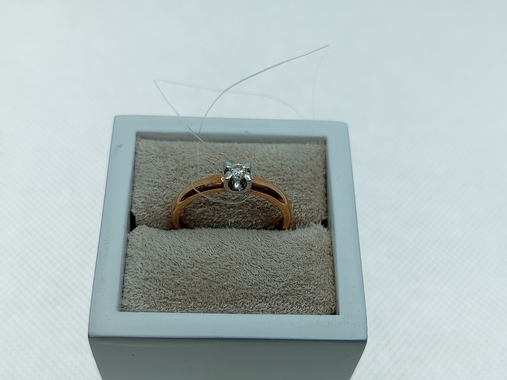 КОЛЬЦО БРИЛЛИАНТ (Au 585)