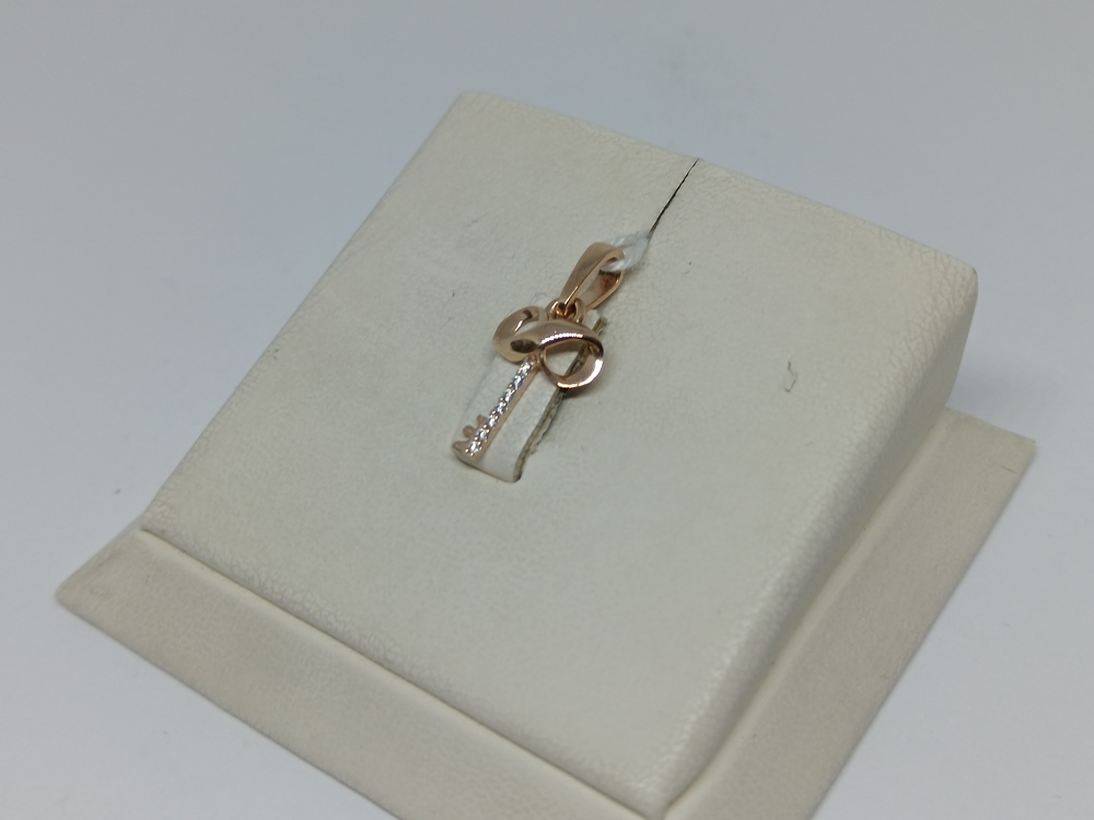 ПОДКМИ585 ПОДВЕСКА С КАМНЯМИ (Au 585)