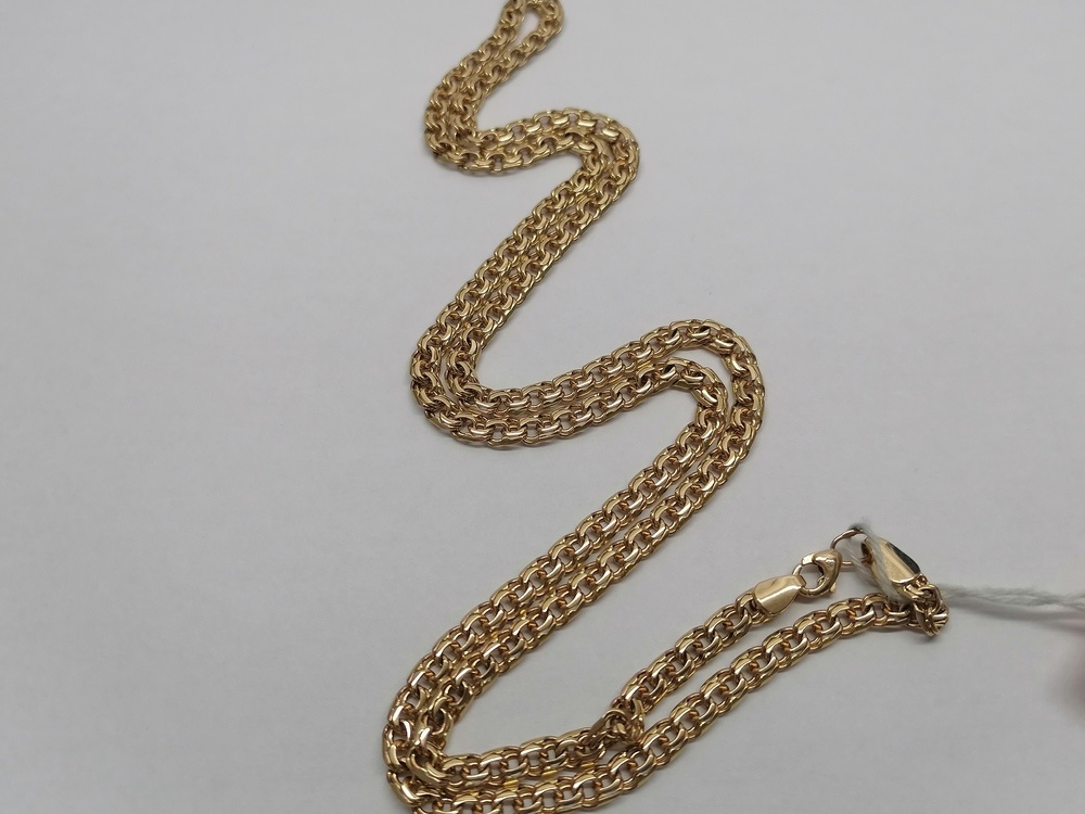 ЦЕПЬ ПОЛНОВЕСНАЯ Бисмарк (Au 585)