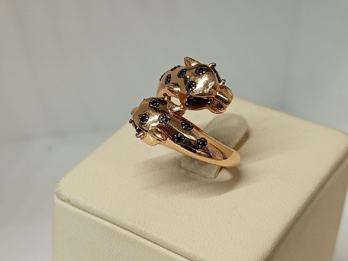 КОЛКМИ585 КОЛЬЦО С КАМНЯМИ (Au 585)
