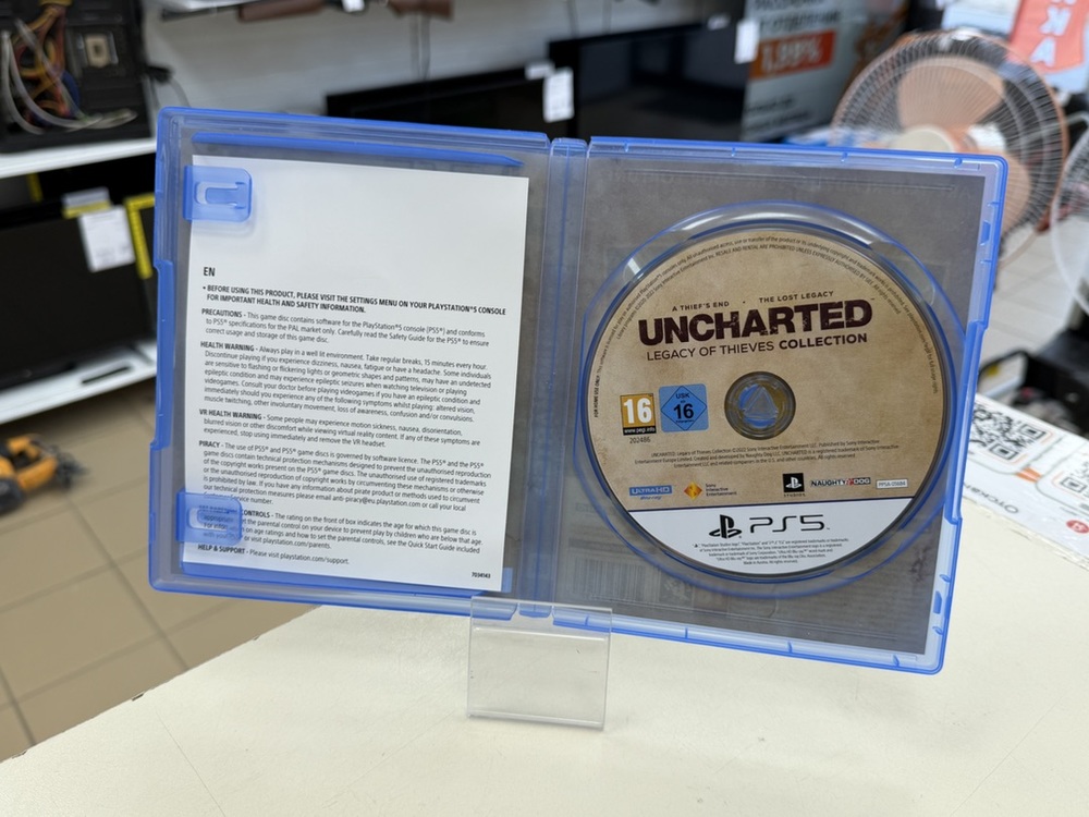 Игра Playstation 5 Uncharted Legacy of thieves collection