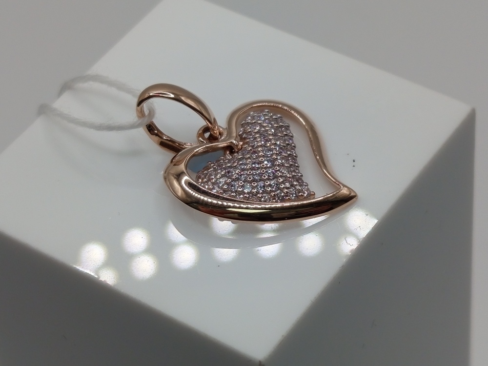 ПОДКМИ585 ПОДВЕСКА С КАМНЯМИ (Au 585)