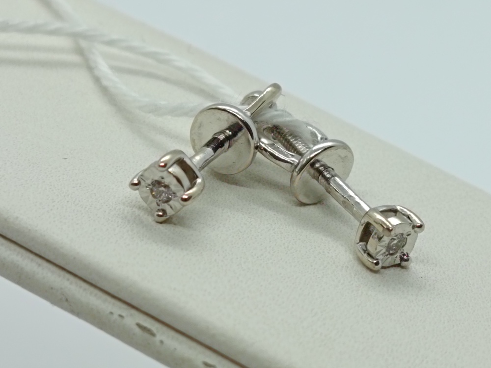 СЕРЬГИ БРИЛЛИАНТ (Au 585)