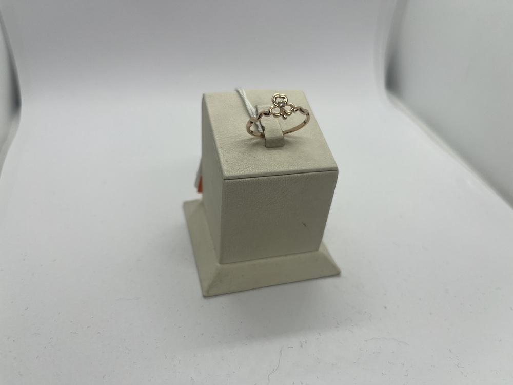 КОЛКМ585 КОЛЬЦО С КАМНЕМ (Au 585)