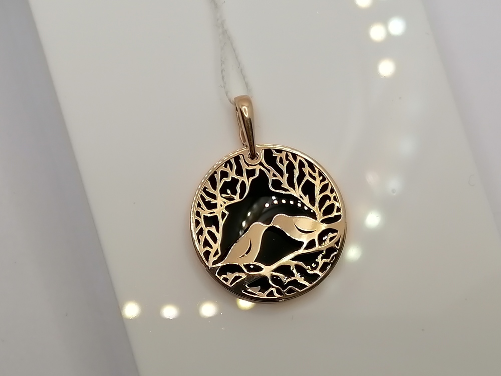 ПОДВЕСКА БЕЗ КАМНЯ (Au 585)