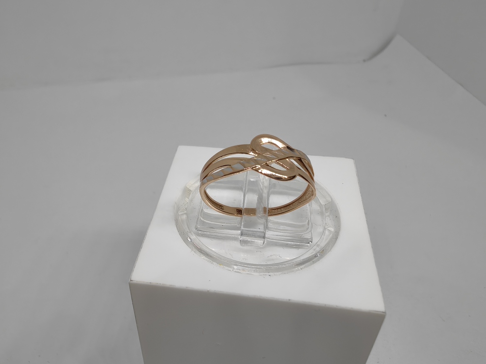 КОЛБКМ585 КОЛЬЦО БЕЗ КАМНЯ (Au 585)