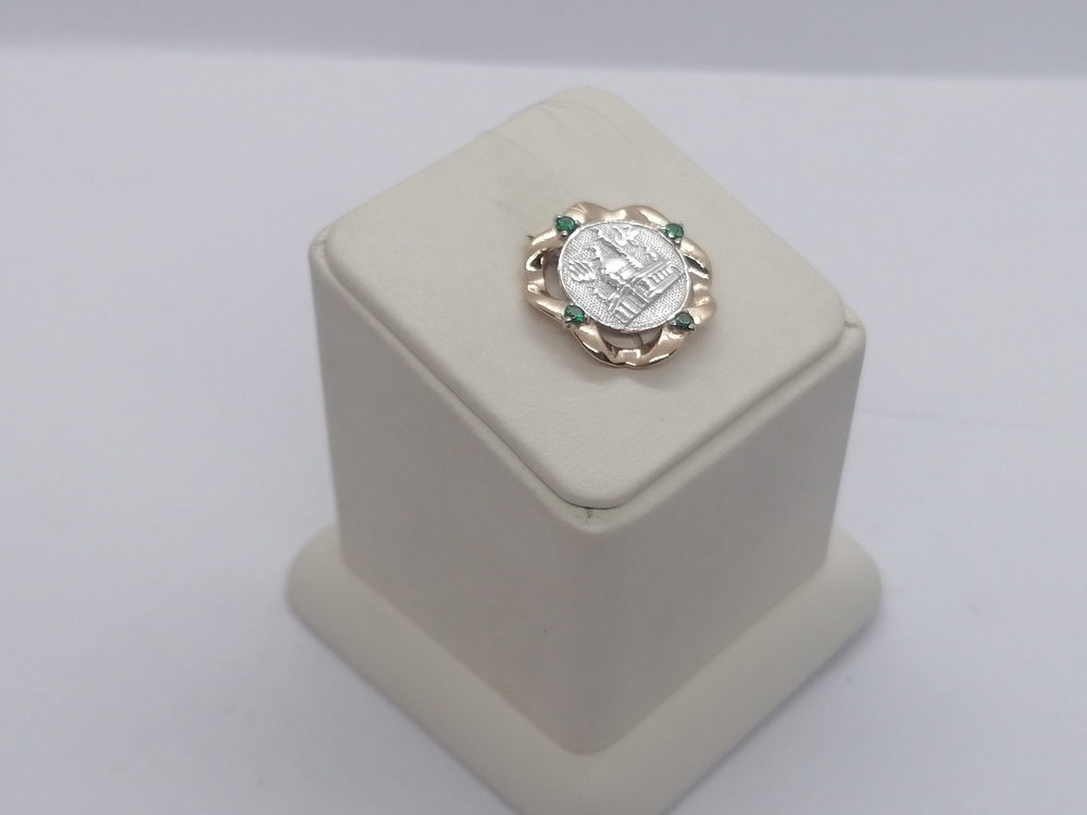 ПОДВЕСКА МЕЧЕТЬ с камнями (Au 585)